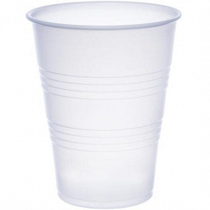 Dart Conex Galaxy Polystyrene Plastic Cold Cups, 7 oz, Clear - 100 count
